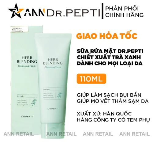 Sữa Rửa Mặt Dr.Pepti Herb Blending