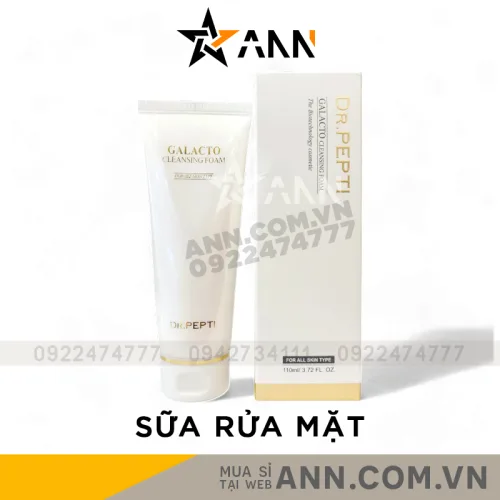 Sữa rửa mặt Dr. Pepti Galacto Cleansing Foam, dung tích 110ml