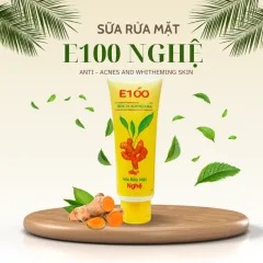 Sữa Rửa Mặt Nghệ E100 100g Chính Hãng