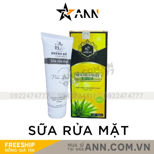 Sữa Rửa Mặt Nha Đam Huỳnh