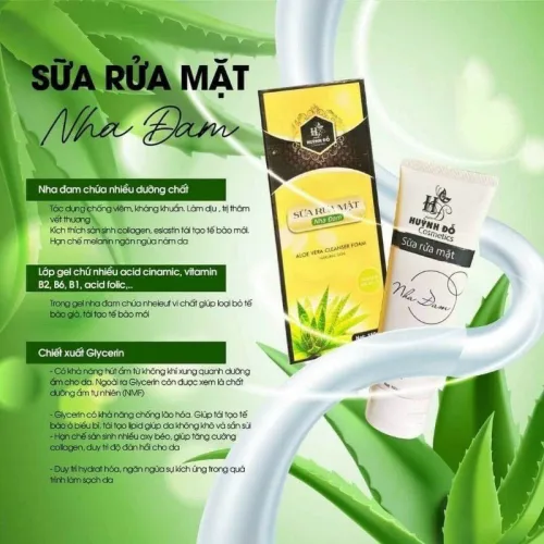 Sữa Rửa Mặt Nha Đam Huỳnh