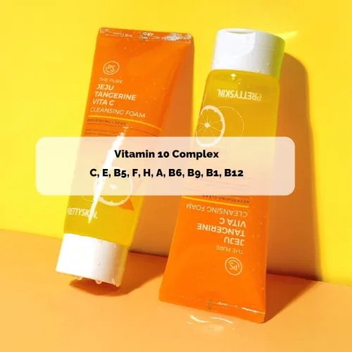 Prettyskin The Pure Jeju Tangerine Vita C 150ml - Sữa Rửa Mặt