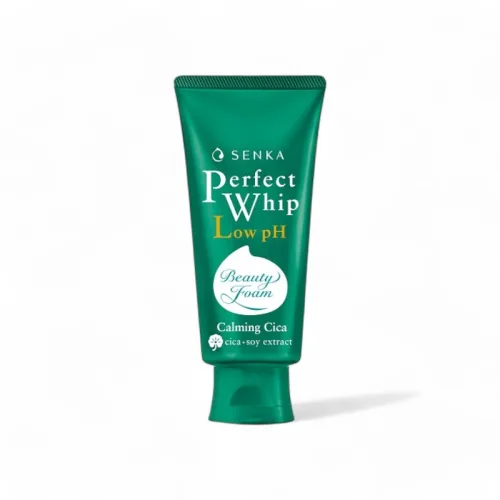 Sữa Rửa Mặt Senka Perfect Whip Chiết Xuất Rau Má Màu Xanh Lá Dịu Nhẹ Cho Da Nhạy Cảm 100g phù hợp để tham khảo khi chọn senka