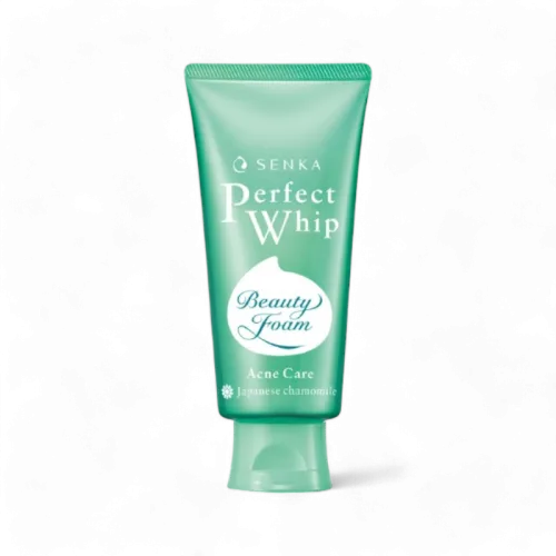 Khám phá Sữa Rửa Mặt Senka Perfect Whip Màu Xanh Ngọc Giảm Mụn Mờ Thâm 100g thuộc nhóm senka