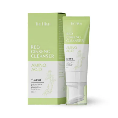 Sữa Rửa Mặt The High Red Ginseng Cleanser 100ml – một lựa chọn đáng tham khảo trong the high