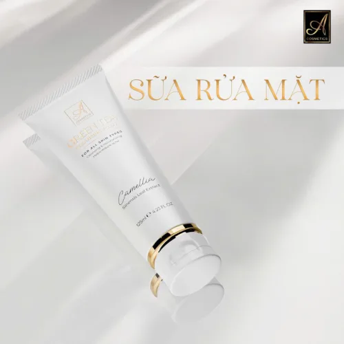 Bảng giá sỉ sữa Rửa Mặt Trà Xanh A Cosmetics Phương Anh 125ml Phiên Bản Mới