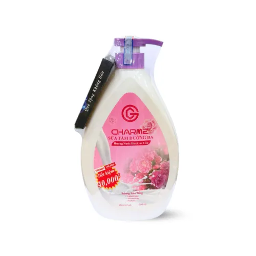 Đánh giá sữa Tắm Charme Hương Hoa Hồng - Sữa Tắm Hương Nước Hoa Charme 1 Lít