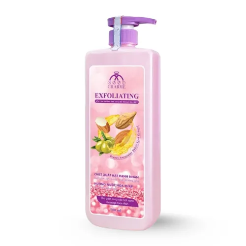 Sữa Tắm Cho Nữ Tẩy Tế Bào Da Chết Charme Exfoliating Hạt Hạnh Nhân Hương Nước Hoa Pháp 900ml – một lựa chọn đáng tham khảo trong Xà phòng, sữa tắm, nước rửa tay