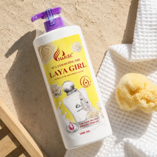 Sữa Tắm Dưỡng Thể Charme Laya Girl 1000ml - Sữa Tắm Hương Nước Hoa Pháp Cao Cấp Charme