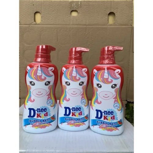 Phân phối sữa Tắm Gội Toàn Thân Cho Bé Dnee Kid Thái Lan Màu Đỏ 400ml hương dưa hấu hình con ngựa