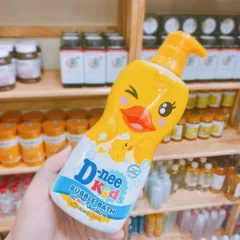 Sữa Tắm Gội Toàn Thân Cho Bé Dnee Kid Thái Lan Vịt Vàng 350ml
