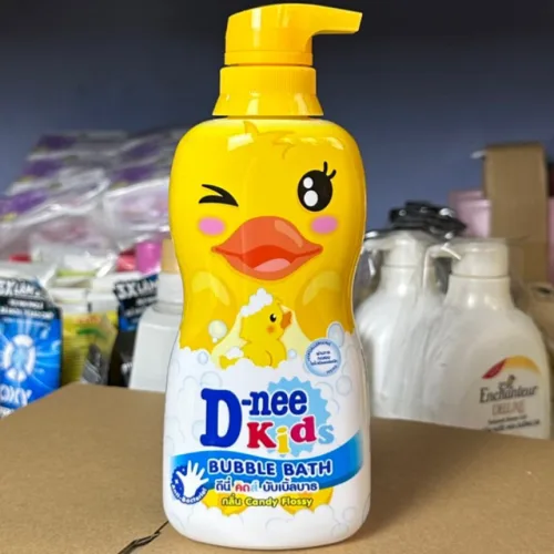 Dnee Kid Thái Lan, sữa tắm gội toàn thân vịt vàng 350ml