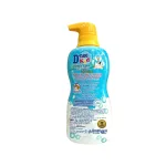 Sữa tắm gội D-nee Kids hình chim cánh cụt màu xanh dương 400ml