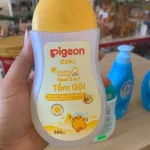Sỉ sữa Tắm Gội Toàn Thân Cho Bé Hương Hoa Hướng Dương Pigeon 200ml