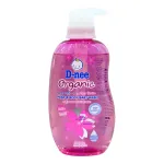 Sữa Tắm Gội Toàn Thân Cho Bé Sơ Sinh Dnee Organic Màu Hồng 380ml