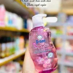 Sữa Tắm Gội Toàn Thân Cho Bé Sơ Sinh Dnee Organic Màu Hồng 380ml