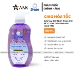 Sỉ sữa Tắm Gội Toàn Thân Cho Bé Sơ Sinh Dnee Organic Màu Tím 380ml