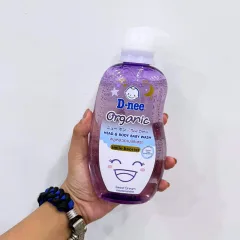 Sỉ sữa Tắm Gội Toàn Thân Cho Bé Sơ Sinh Dnee Organic Màu Tím 380ml