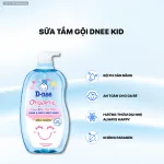 Sữa Tắm Gội Toàn Thân Cho Bé Sơ Sinh Dnee Organic Màu Xanh Dương 380ml