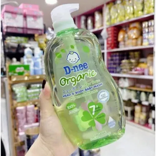 Đánh giá sữa Tắm Gội Toàn Thân Cho Bé Sơ Sinh Dnee Organic Màu Xanh Lá 380ml