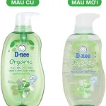 Đánh giá sữa Tắm Gội Toàn Thân Cho Bé Sơ Sinh Dnee Organic Màu Xanh Lá 380ml
