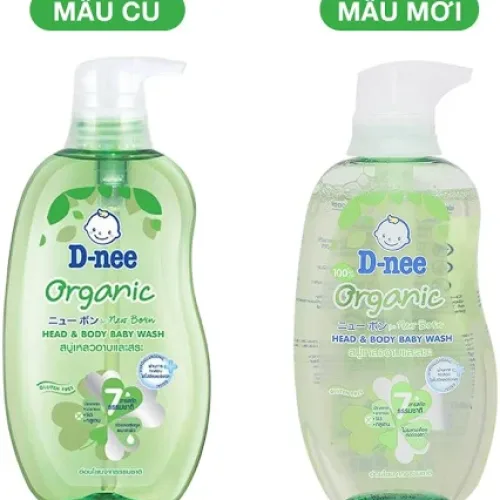 Đánh giá sữa Tắm Gội Toàn Thân Cho Bé Sơ Sinh Dnee Organic Màu Xanh Lá 380ml