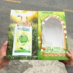 Sữa Tắm Hazeline Nâng Tông Da 3X Sữa Chua Hương Hoa Linh Lan 667ml