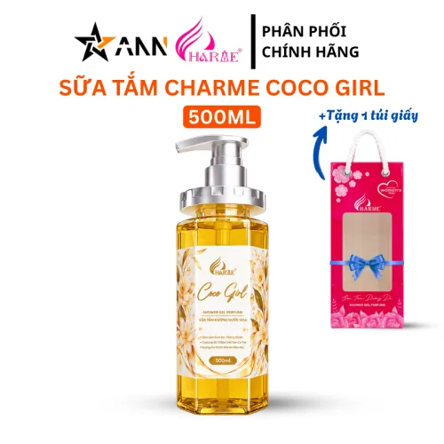 Sữa Tắm Charme Coco Girl Hương Nước Hoa 500ml