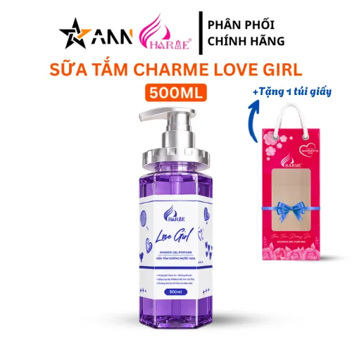 Sữa Tắm Charme Love Girl Hương Nước Hoa 500ml