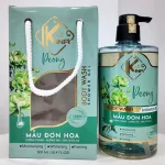 Bảng giá sỉ sữa Tắm Kina Hương Nước Hoa Mẫu Đơn 900ml - Hỗ Trợ Cấp Ẩm Dưỡng Sáng Da Mịn Màng - Tặng Kèm 1 Bông Tắm