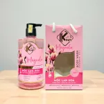 Phân phối sữa Tắm Kina Hương Nước Hoa Mộc Lan 900ml - Hỗ Trợ Cấp Ẩm Dưỡng Sáng Da Mịn Màng - Tặng Kèm 1 Bông Tắm