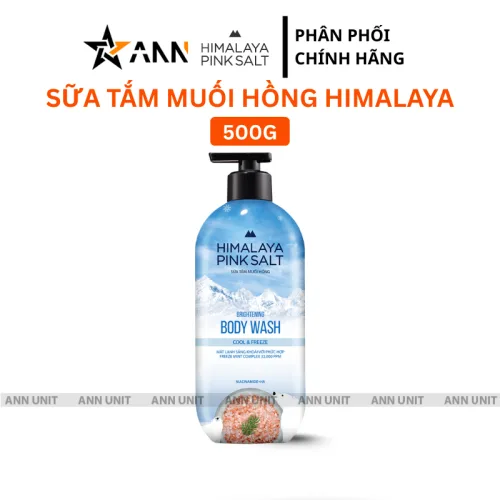 Sữa tắm Himalaya Pink Cool & Freeze muối hồng 500g