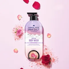 Sữa Tắm Muối Hồng Himalaya Pink Salt Purify & Nourish Làm Sạch Dưỡng Ẩm 500g
