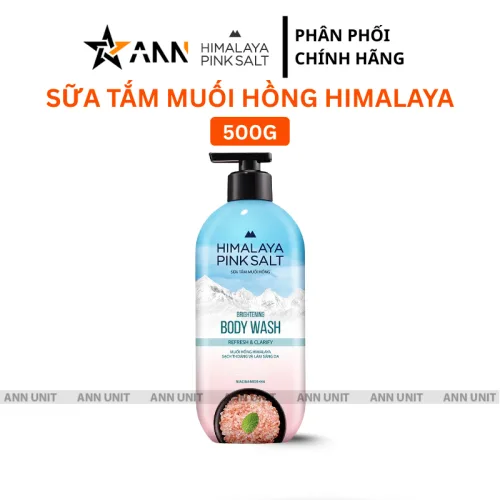 Sữa Tắm Muối Hồng Himalaya Pink Salt Refresh & Clarify Làm Sạch Dưỡng Ẩm 500g