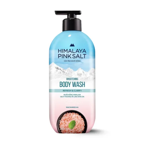 Sữa Tắm Muối Hồng Himalaya Pink Salt Refresh & Clarify Làm Sạch Dưỡng Ẩm 500g