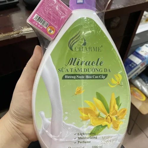 Phân phối sữa Tắm Nước Hoa Charme Miracle 1000ml Hương Ngọc Lan Tây