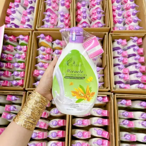Phân phối sữa Tắm Nước Hoa Charme Miracle 1000ml Hương Ngọc Lan Tây