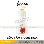 Sữa tắm nước hoa Yeyu Star Salome Vitamin E, chai vòi nhấn 1000ml