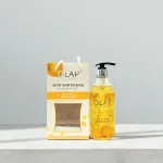 Gel Tắm Olap Hoa Lan Tây Vàng Cánh Vàng Chai 600ml