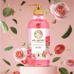 Sữa tắm Purite Rose 850ml tặng sữa tắm Cherry Blossom 60ml
