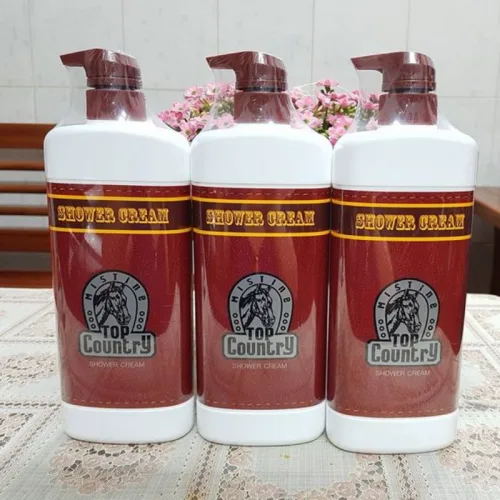 Sữa Tắm Top Country Ngựa Thái Lan Mistine 500ml/Chai - Tặng 1Lăn Nách Nam Ngựa Đỏ Top Country