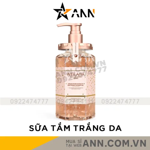Sữa tắm Weilaiya Grand Rose Extracts hoa hồng Damask 450ml