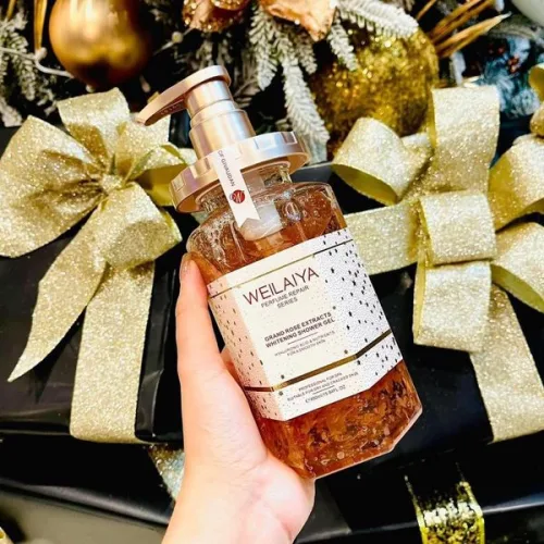 Sữa tắm Weilaiya Grand Rose Extracts hoa hồng Damask 450ml