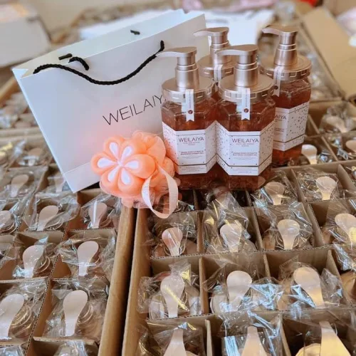 Sữa tắm Weilaiya Grand Rose Extracts hoa hồng Damask 450ml
