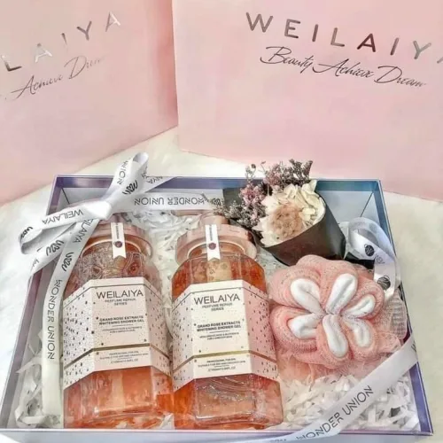 Sữa tắm Weilaiya Grand Rose Extracts hoa hồng Damask 450ml