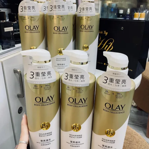 Sữa Tắm Trắng Da Olay B3 Vitamin C Bản Trung chính hãng