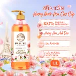Sữa Tắm Purite Hương Hoa Anh Đào Cherry Blossom 1,1 lít - Sữa Tắm Dưỡng Sáng Da