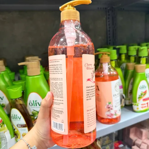 Sữa Tắm Purite Hương Hoa Anh Đào Cherry Blossom 1,1 lít - Sữa Tắm Dưỡng Sáng Da