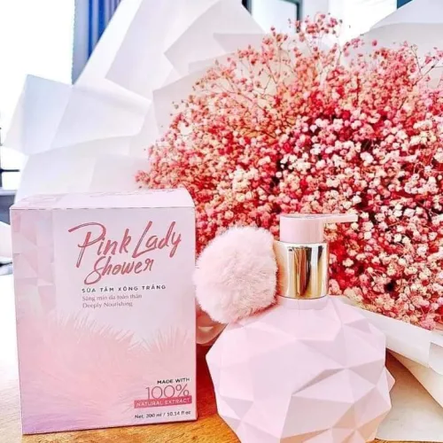 Sữa tắm xông trắng Pink Lady Shower