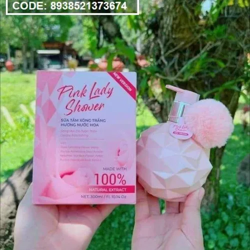 Sữa tắm xông trắng Pink Lady Shower
